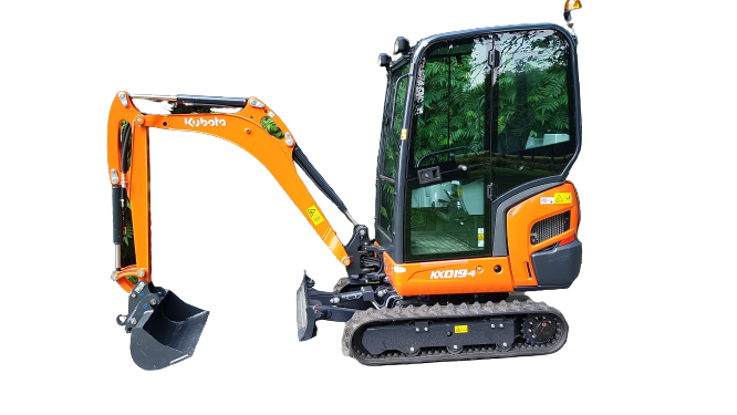 Minigraver Kubota 1.9