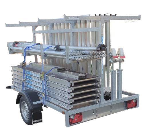 Rolsteiger met aanhanger