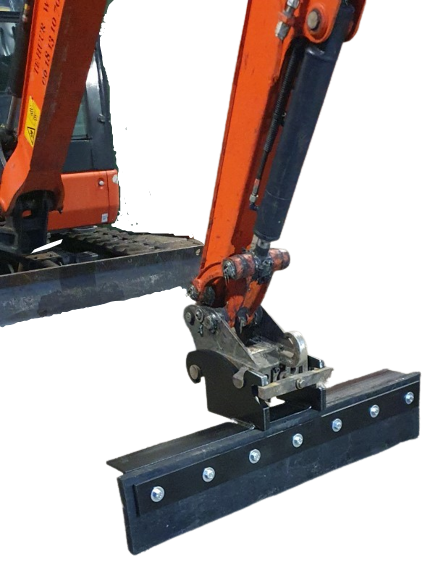Schuif voor minigraver 1.9 en 2.7